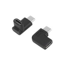 90 Degree Right Angle USB 3.1 Type C Male to Female USB-C Converter Adapter for xiaomi 2024 - buy cheap