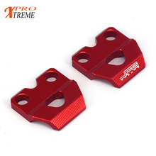 Cnc braçadeiras para mangueira de freio frontal, suporte para honda cr80 cr85 crf150r cr125 cr250 crf450r crm250 xr250 baja xr400 ciclista 2024 - compre barato