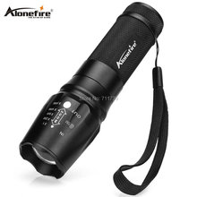 AloneFire X801 high power led flashlight XML T6 LED 5000LM Zoomable 26650 tactical torch zoom Climbing Camping  floodlight 2024 - buy cheap