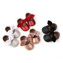 Newborn Kids Baby Girl Casual Shoes Toddler Infant Soft Flower Velvet Bow Cute Summer Crib Shoes Baby Girls Walking Shoes 0-18M 2024 - buy cheap