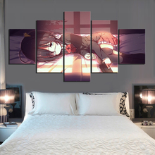 Imagens de garota de anime hd, 5 peças, takanashi rikka cyuunibyou demonstração koigashitai i, pinturas de pôster para parede do quarto de garotas 2024 - compre barato