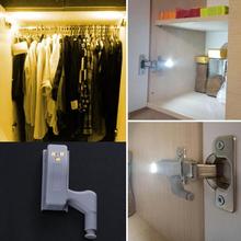 LED Sensor Cabinet Light Universal Wardrobe Light Cupboard Inner Hinges Lamp Home Kitchen Bedroom Closet LED Night Light 2024 - buy cheap