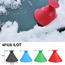 4x Magic Snow Shovel Cone Ice Scraper Car Winter Window Windshield Cleaning Tool free shipping 2024 - buy cheap