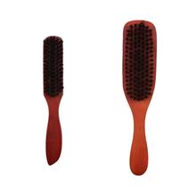 1 Uds cepillo multiusos de cerdas de madera para el pelo facial cepillo para la barba cepillo para limpieza para el baño cepillo de madera para la barba herramientas limpiadoras 2024 - compra barato