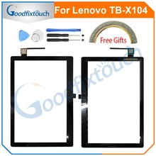 Tela de toque digitalizadora para lenovo, tablet digitalizador touch screen de vidro frontal para lenovo tab e10 e 10 tb-x104 x104l x104f 2024 - compre barato