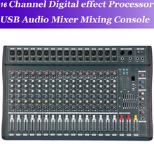 MiCWL-consola mezcladora de audio, procesador de 16 canales de efeitos digitais, mistura de mixagem, USB, 48V, nuevo 2024 - compra barato