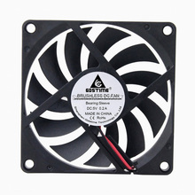 5 piezas mucho 80mm 80 8010 DC 5 V 2 A P 80mm 80x80x10mm 8mm ventilador enfriador de ventilación de conducto CM 2024 - compra barato