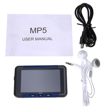 3-дюймовый тонкий ЖК-экран MP5 видео музыкальный медиаплеер fm-радио рекордер MP3 MP4 8 ГБ с USB кабелем + наушники 2024 - купить недорого
