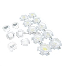 60 pcs 13mm IR LED mini Lente 1 W 3 W 5 W 15 30 45 60 90 100 grau não Precisa de Suporte para CCTV IR LED Lentes Convexas 2024 - compre barato