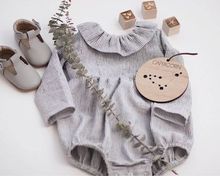 UK Newborn Infant Baby Girl Stripe Long Sleeve Romper Jumpsuit Outfit Clothes 2024 - buy cheap