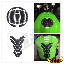 Motorcycle 3D Carbon Fiber Tank Pad Protective Decal Sticker For Kawasaki Ninja 250 400 650 Ninja250 Ninja400 Ninja650 2024 - buy cheap