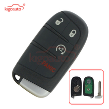Kigoauto 68143500AA 68143500AB 68143500AC M3N-40821302 Smart key 4 button 434Mhz 46 chip for Jeep Grand Cherokee 2014 2015 2016 2024 - buy cheap