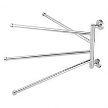 Multi Arms Rotating Towel Hanger Holder Hook Organizer Polished Chrome Towel Hanging Rack w/ Hooks Towel Holder Rail Bar 2024 - buy cheap