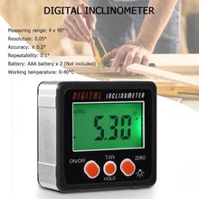 Digital Protractor Inclinometer Level Box Waterproof Angle Finder Gauge Measure Bevel Box With Magnet 90 degrees Gauge Ruler 2024 - buy cheap