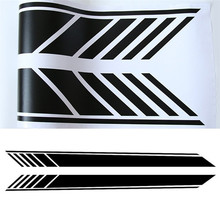 2Pcs Car Long Stripe Decals Vinyl Car Both Side Body Sticker Sports Racing Race for Mercedes Benz 2024 - buy cheap