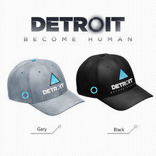 PS4 Detroit Become Human Connor RK800 Cosplay Cap Topee Baseball Hat Twill Snapback Adjustable Men Women Game Props Unisex New 2024 - buy cheap