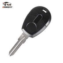 Dandkey-Reemplazo de llave de coche para Fiat transpondedor, carcasa de llave ciega, sin Chip, Fob, carcasa de llave derecha 2024 - compra barato