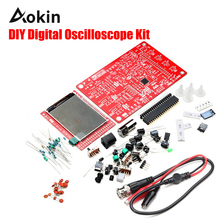 Osciloscópio digital ds0138, kit diy, sonda sem fluxo soldado, oficina, stm32 200khz, alta qualidade, sem cace 2024 - compre barato