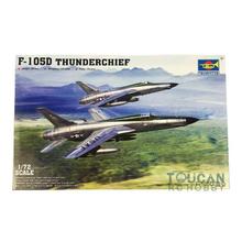 Trumpeter-Kit de avión, modelo estático, F-105D, Thunder Chief, 1/72, 01617, EE. UU., TH05351-SMT2 2024 - compra barato