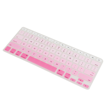 Silicone Keyboard SKin Cover Guard Film Protector for Macbook Air 13' 15' 17' Pink 2024 - buy cheap