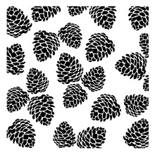 Pine cone background Transparent Clear Silicone Stamp/Seal for DIY scrapbooking/photo album Decorative clear stamp 2024 - buy cheap