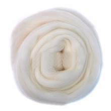 New 100% Shetland Natural Cream White 100g Wool Roving / Felting Needle Felting 2024 - buy cheap