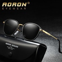 Солнцезащитные очки AORON водительские для мужчин и женщин UV-400, классические Поляризационные солнечные аксессуары в квадратной оправе, 509 2024 - купить недорого