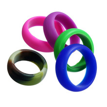 Moda anéis de silicone 8mm masculino noivado anéis de casamento ambientalmente amigáveis anéis de dedo tamanho 6 7 8 9 10 11 12 2024 - compre barato