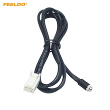 FEELDO-Cable auxiliar de Audio MP3 para Radio de coche, adaptador hembra de 3,5mm a 8 pines para Nissan INFINITI/Sylphy/Tiida/Qashqai, 1 unidad 2024 - compra barato