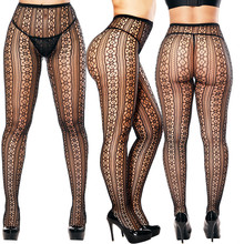 Shengrenmei Women Retro Hollowing Out Fishnets Panty Hose Black Tights Skinny Sexy Pantyhose 2024 - buy cheap
