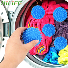 Hilife bola de secagem de pvc, bola reutilizável para máquina de lavar roupa, ferramenta mágica de limpeza, secagem de tecido, amaciante 2024 - compre barato