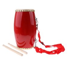 Chinês tradicional folk dança tambor de percussão de madeira instrumento musical educacional brinquedo sensorial para crianças criança crianças 2024 - compre barato