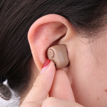 Axon orelha digital amplificador auditivo itc controle de volume amplificador de som pessoal realçador aparelho auditivo 3 silicone earplug 2024 - compre barato