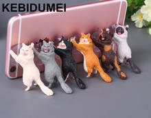 Cute Cat Toys Phone Holder High Quality Mobile Phone Holder Stand Sucker Tablets Desk Sucker Design Smartphone Holder Toys 2024 - buy cheap