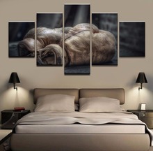 Paintings Top-Rated Canvas Print For Living Room Wall Art Poster 5 Pieces Boxing Glove Decoration Modular Pictures Framework 2024 - buy cheap