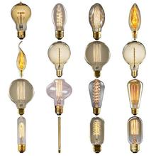 1pc Retro Edison Light Bulb E27 220V 40W Vintage Filament Ampoule Incandescent Bulb Edison Lamp for Home Industrial Decor 2024 - купить недорого
