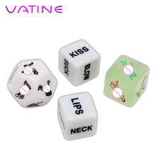 VATINE 4 pcs/set Humour Gambling Funny Sex Dice Adult Games 12 Sides Sex Toys for Couple 2024 - buy cheap