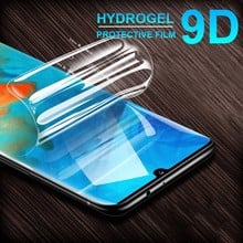 Película protetora de hidrogel para smartphone, proteção completa para tela de smartphone, ideal para huawei mate 20, p30, p20, pro lite, y9, y6, p smart plus 2019 2024 - compre barato