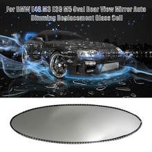 Espelho retrovisor oval para bmw, formato de célula de vidro com escurecimento automático, acessório para modelos e46 m3 e39 m5 2024 - compre barato