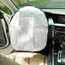 LA-191 Double Thicken Car Steering Wheel Sun Shade Cover Sunshade Aluminum Foil Anti Hot Automotive Accessories 2024 - buy cheap