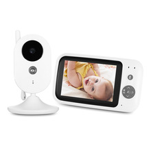 ZR303 Digital de 3.5 polegada TFT LCD de 2.4 GHz Sem Fio Baby Monitor com Night Vision câmera de segurança do bebê 2024 - compre barato