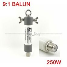 1:9 HF balun 250 Вт SSB, PEP 350 Вт 1,0-54 МГц короткая волна Balun HAMLong провод HF антенна Balun радио QRP 2024 - купить недорого