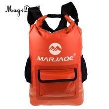 Mochila à prova d'água magideal, mochila seca de 22l para caiaque, canoa, barco, surf, caiaque, vela, canoa, surf, pesca, acampamento 2024 - compre barato