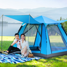 3-4 Person Ultralight Quick Automatic Opening Camping Tent Waterproof Outdoor Trekking Hiking Picnic Portable Family Beach Tent 2024 - buy cheap