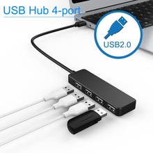 Hub USB ultradelgado de 4 puertos USB 2,0 2024 - compra barato