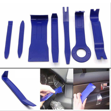 Professional 7Pcs Blue ABS Automobile Audio Door Clip Panel Trim Dash Auto Radio Removal Pry Tools Set Car Panel Removal Tool 2024 - buy cheap