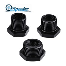 ESPEEDER-adaptador roscado de filtro de aceite, enchufe de puerto de aluminio de 1/-28-24 A 3/4 NPT 5/8-24 A 3/4-16 NPT 5-8/24 a 13/16-16 NPT, negro 2024 - compra barato