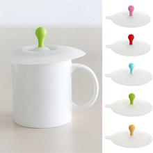 Silicone Clip Spoon Ceramic Cup Cover Lid Food-grade Cup Cover Heat-resistant Safe Healthy silicone lids for cups #YW 2024 - buy cheap