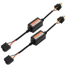1 Pair H4 led Headlight Canbus Decoders Error Free Anti Flicker Resistor Flash Canceller for SUV Fog Lamps Adapter Anti-Flicker 2024 - buy cheap