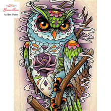 Full Drill Square Diamond 5D DIY Diamond Painting"Cute owl"Diamond Embroidery Cross Stitch Rhinestone Mosaic Painting 12 2024 - buy cheap